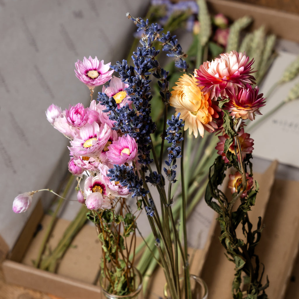 Set of Tall Wildflower Tubes The Flower Factory