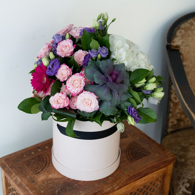 Artisan Hatbox Bouquet